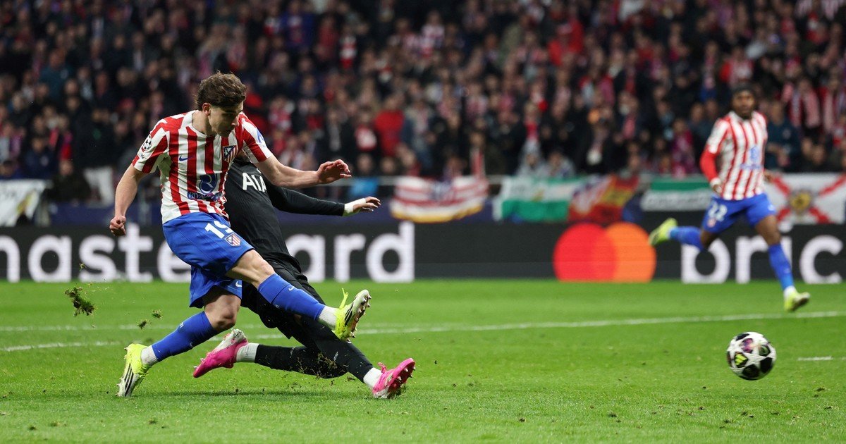 Julián Alvarez metió un golazo a lo Croacia pero en Champions League: corrió de arco a arco y liquidó la paliza del Atlético al Tottenham