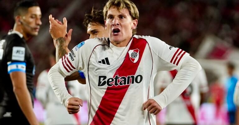 Facundo Colidio volvió al gol en River tras 26 partidos: cómo mantuvo la tranquilidad en ocho meses y 17 días de sequía