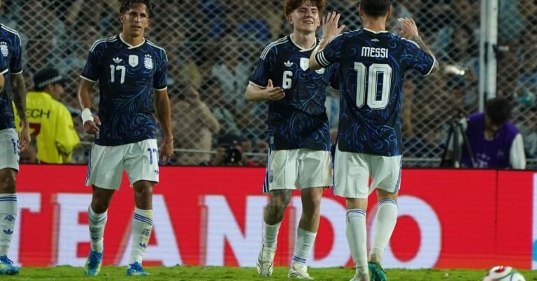 Valentín Barco, un primer gol con pasaje al Mundial 2026: apenas 71 minutos en cancha y un cambio de rol para convencer a Scaloni