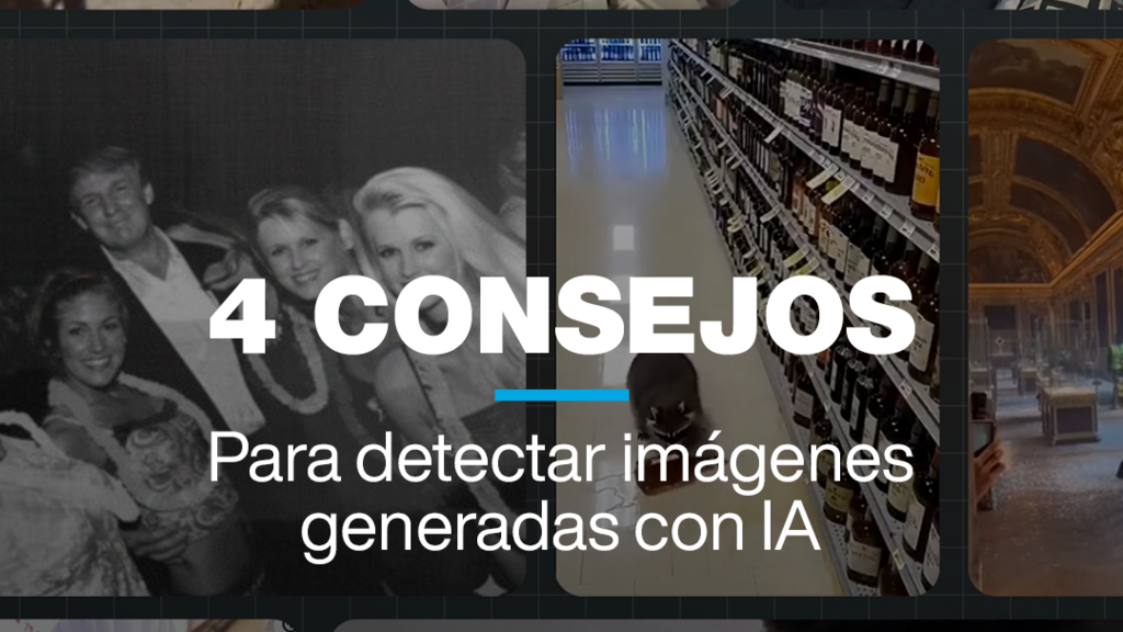 ¿Cómo detectar imágenes generadas con IA? Aquí te damos cuatro consejos