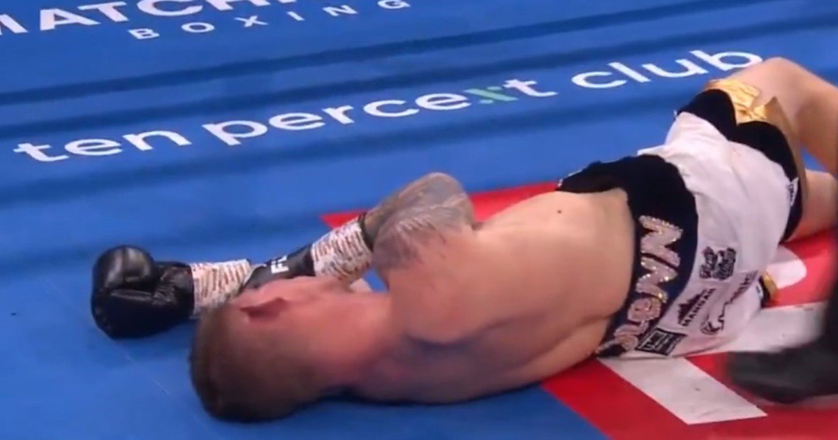 Drama en Inglaterra: Glenn Byrne derribó cuatro veces a William Crolla, pero sufrió un furibundo nocaut que tal vez le impida volver a boxear