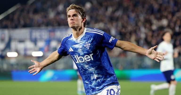 Nico Paz, el mago argentino del Como: otro golazo a puro talento contra el Inter, sin el lesionado Lautaro Martínez