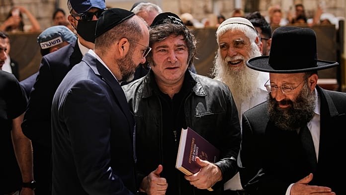 Milei recibe la medalla presidencial de Israel por su "claridad moral"