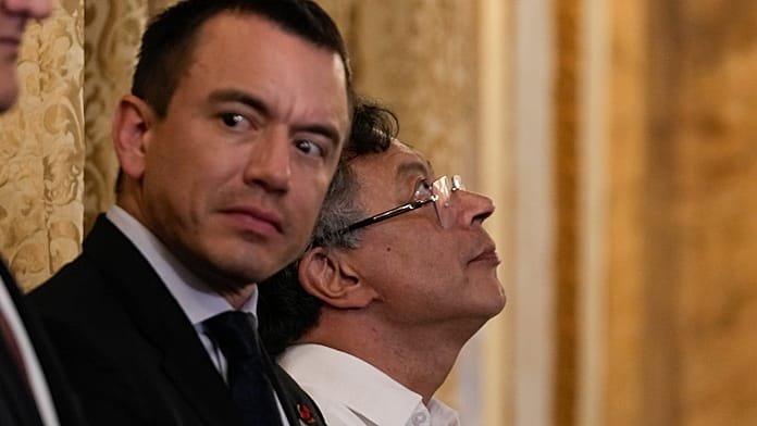 Petro demanda a Noboa por "calumnia" tras acusaciones de vínculos con el narcotráfico