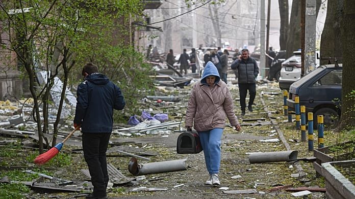 Los ataques rusos causan al menos 7 muertos y decenas de heridos en Ucrania