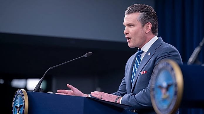 Hegseth amenaza a Irán e insiste en que pacten un "acuerdo sensato"