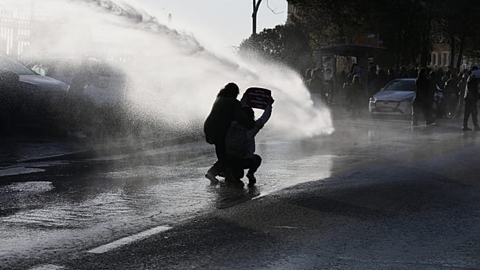 La Policía dispersa una protesta en Jerusalén por la ley de pena de muerte de Israel