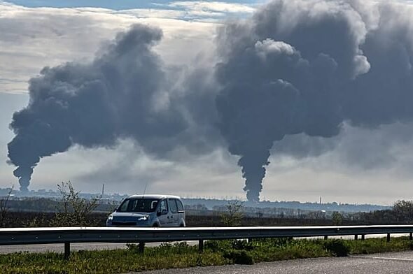 Al menos 16 muertos en Ucrania y Rusia en un intercambio de ataques en el aniversario de Chernóbil