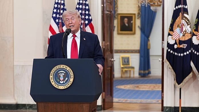 Trump promete "terminar pronto el trabajo" en su ofensiva contra Irán