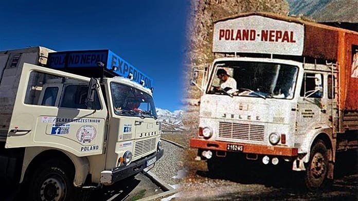 Jelcz: El camión polaco de los años 70 que funciona a la sombra del Himalaya a más de 5.000 metros