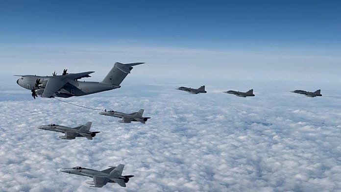 El Ejército español concluye su misión de la OTAN patrullando los cielos de Lituania