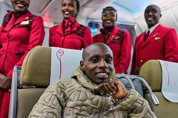 Nairobi recibe al maratoniano Sabastian Sawe tras su victoria récord en Londres