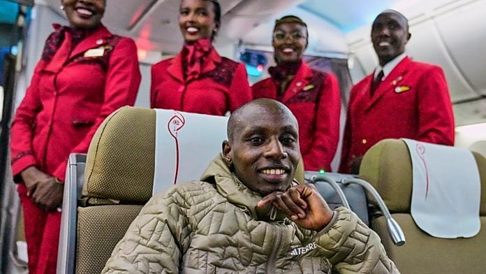 Nairobi recibe al maratoniano Sabastian Sawe tras su victoria récord en Londres