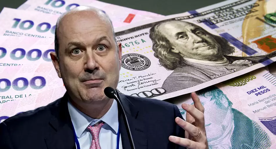 Sturzenegger anticipa un peso más fuerte y suba del precio de las propiedades