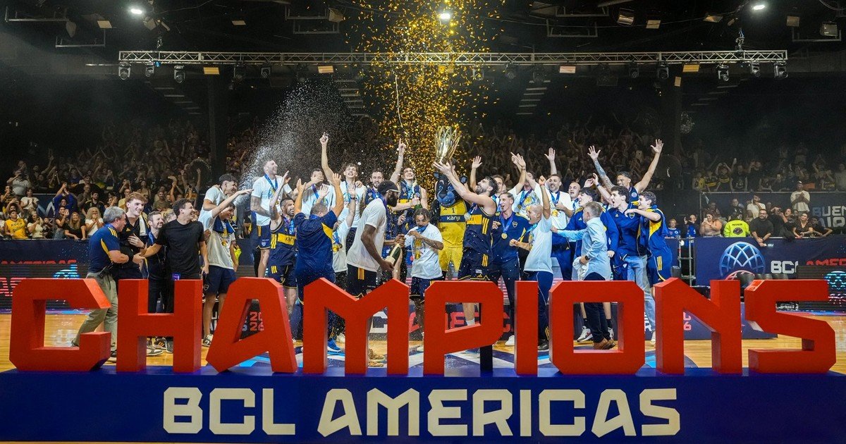 Boca hizo historia en Núñez antes del Superclásico de fútbol: campeón por primera vez de la Champions League Americas de básquet
