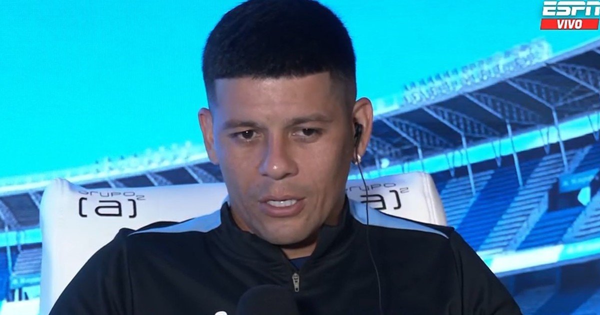 Marcos Rojo habló tras la expulsión con River y le pidió perdón a Racing pero se quejó: "Cuando me equivoco yo, todos piden mi cabeza"