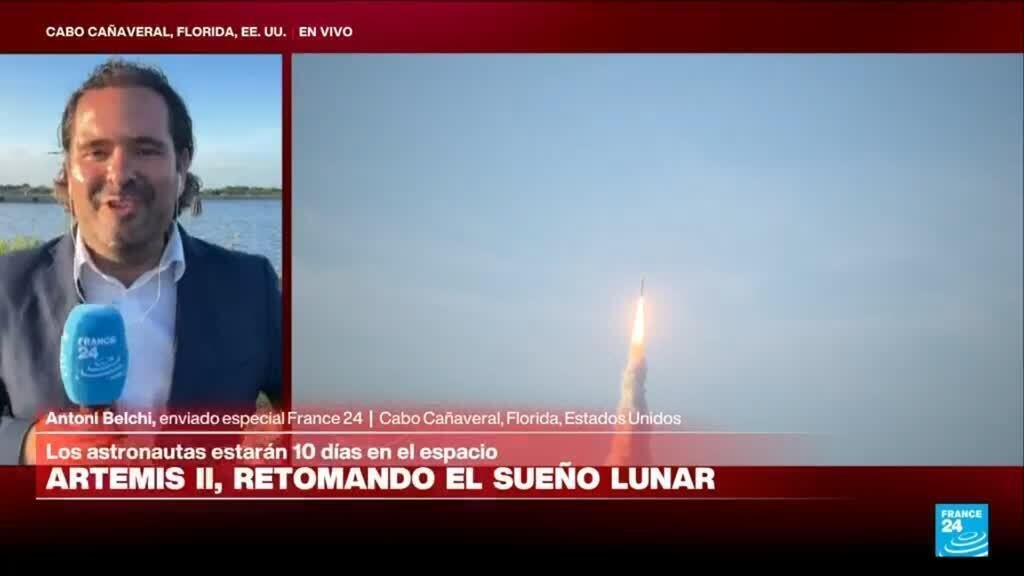 Informe desde Cabo Cañaveral: cuatro astronautas despegaron en la misión Artemis II