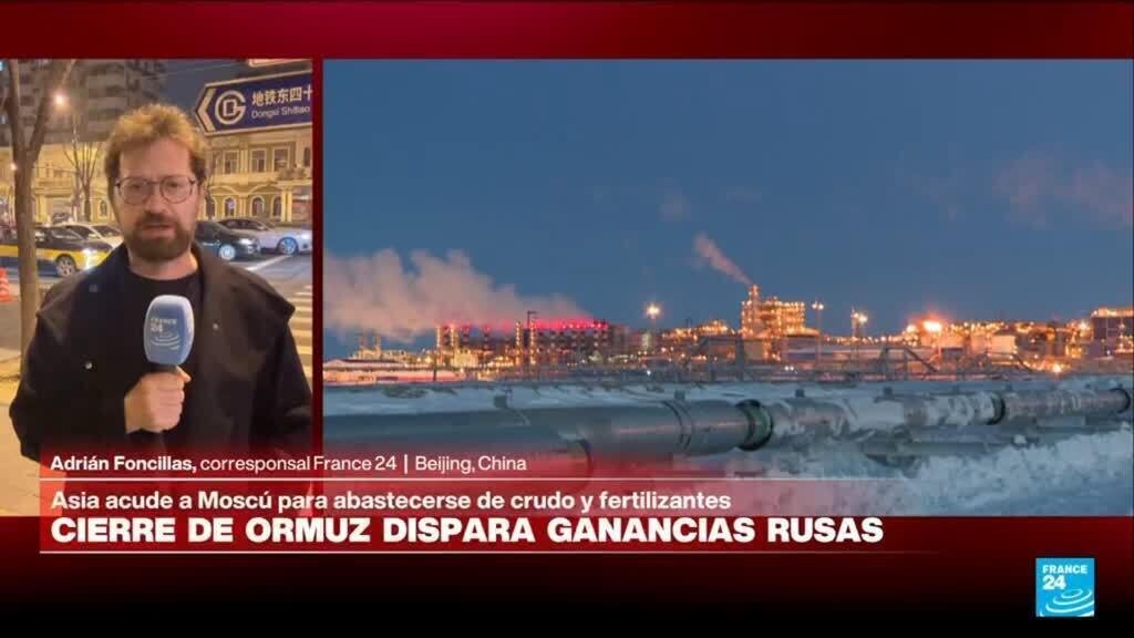 Informe desde Beijing: cierre de Ormuz dispara ganancias rusas