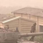 Líbano: Israel refuerza patrullajes en la frontera en medio de una tormenta de arena