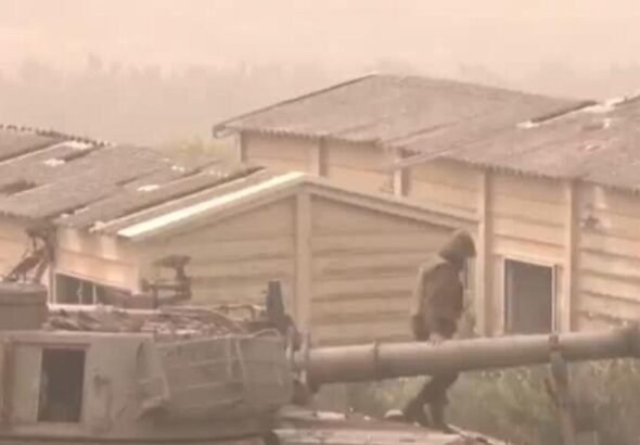 Líbano: Israel refuerza patrullajes en la frontera en medio de una tormenta de arena