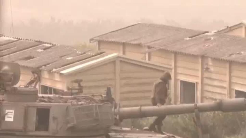 Líbano: Israel refuerza patrullajes en la frontera en medio de una tormenta de arena