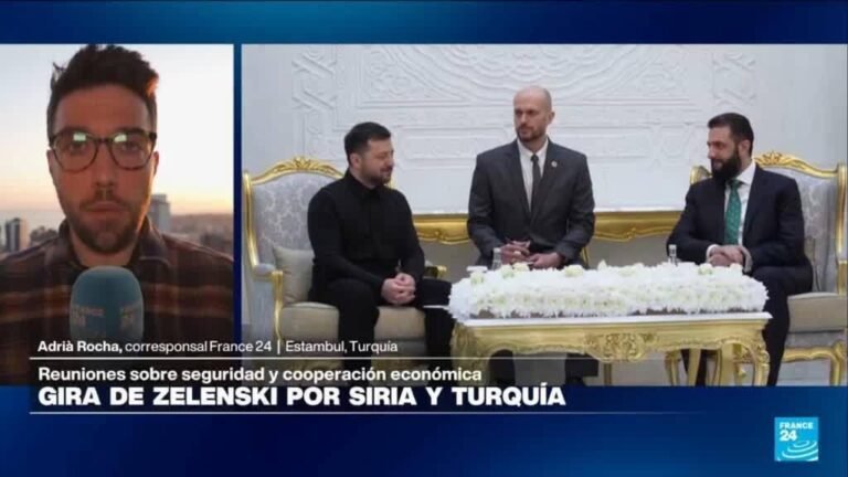 Zelenski visita Siria en búsqueda de nuevos apoyos de seguridad