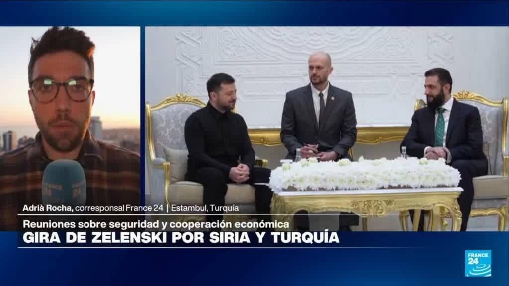 Zelenski visita Siria en búsqueda de nuevos apoyos de seguridad