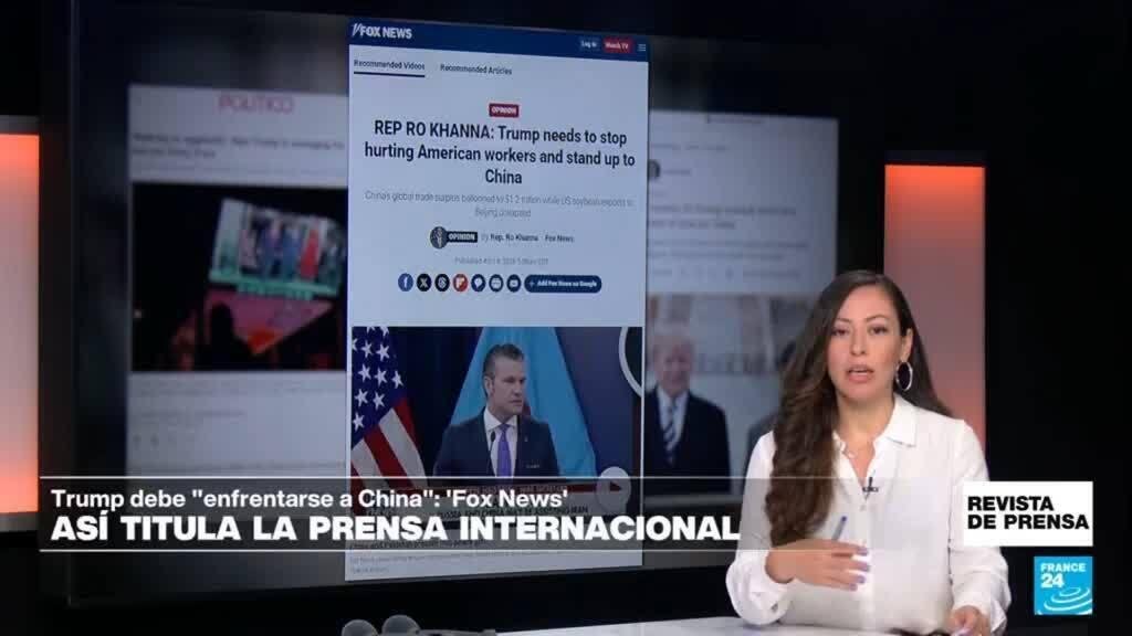 "Trump debe dejar de perjudicar a trabajadores estadounidenses y enfrentarse a China": 'Fox News'