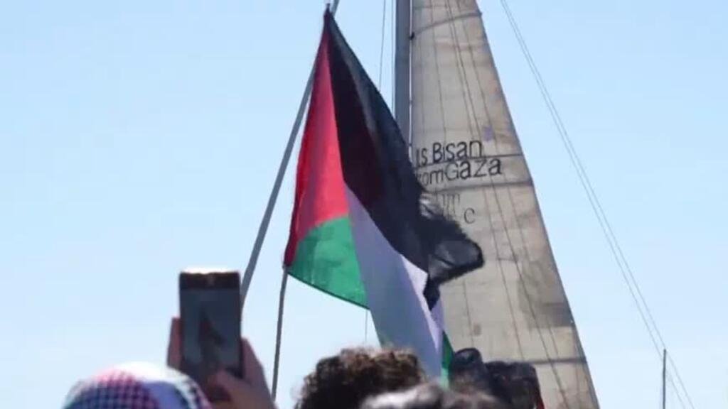 Flotilla francesa parte hacia la Franja de Gaza esperando romper el bloqueo israelí