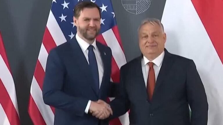 Visita de J. D. Vance a Hungría: el apoyo de EE. UU. a Orbán en elecciones