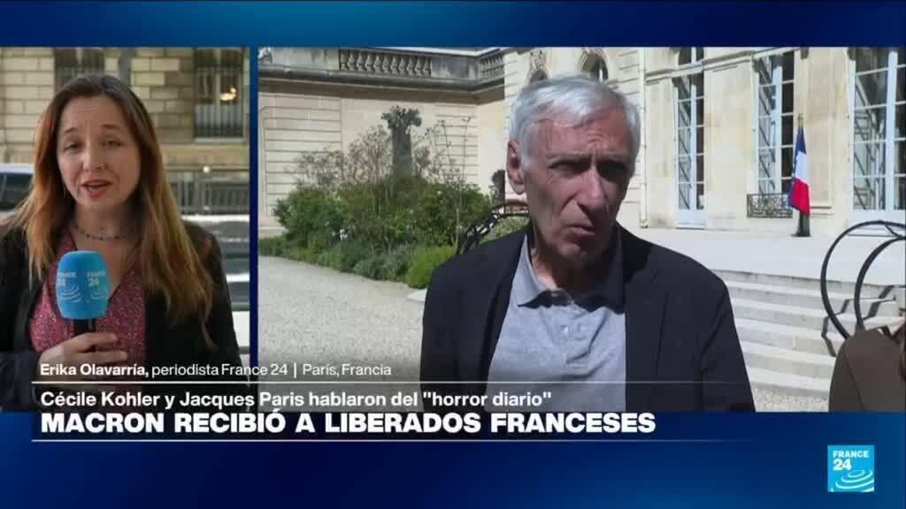 Informe desde París: Cécile Kohler y Jacques Paris llegan a Francia tras estar retenidos en Irán