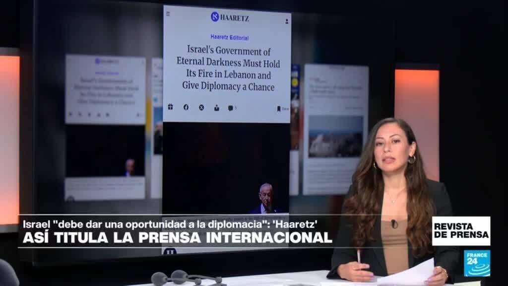 "El Gobierno israelí de 'eterna oscuridad' debe cesar las hostilidades en el Líbano": 'Haaretz'