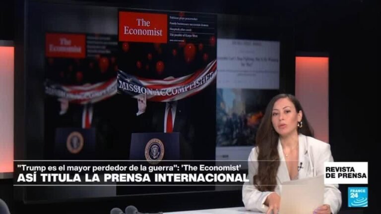 "Donald Trump es el mayor perdedor de la guerra": 'The Economist'