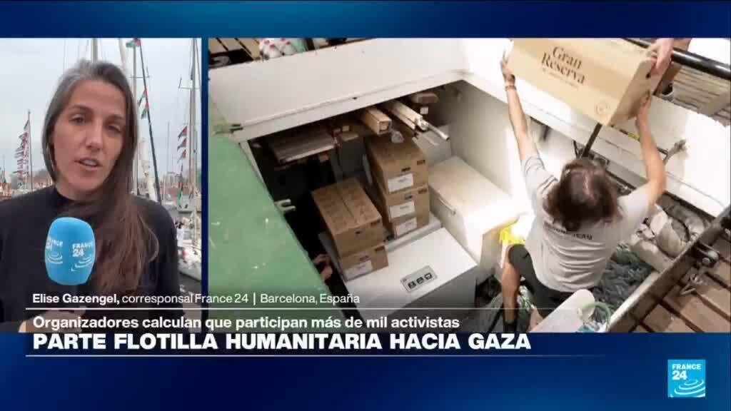 70 barcos zarpan para romper el bloqueo de Gaza en medio de crisis y tensiones crecientes