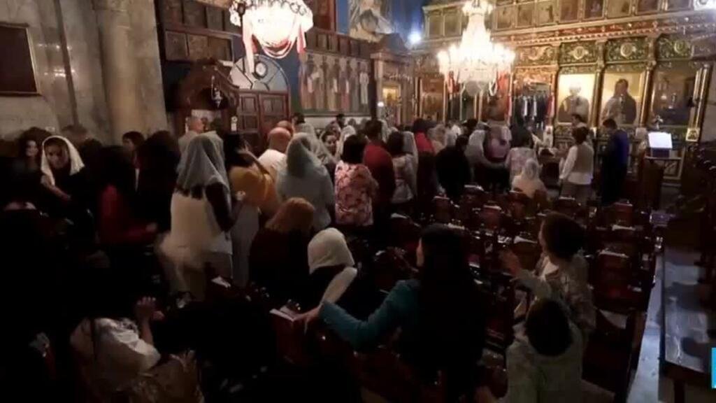 Celebración de Pascua ortodoxa opacada por las guerras y la violencia