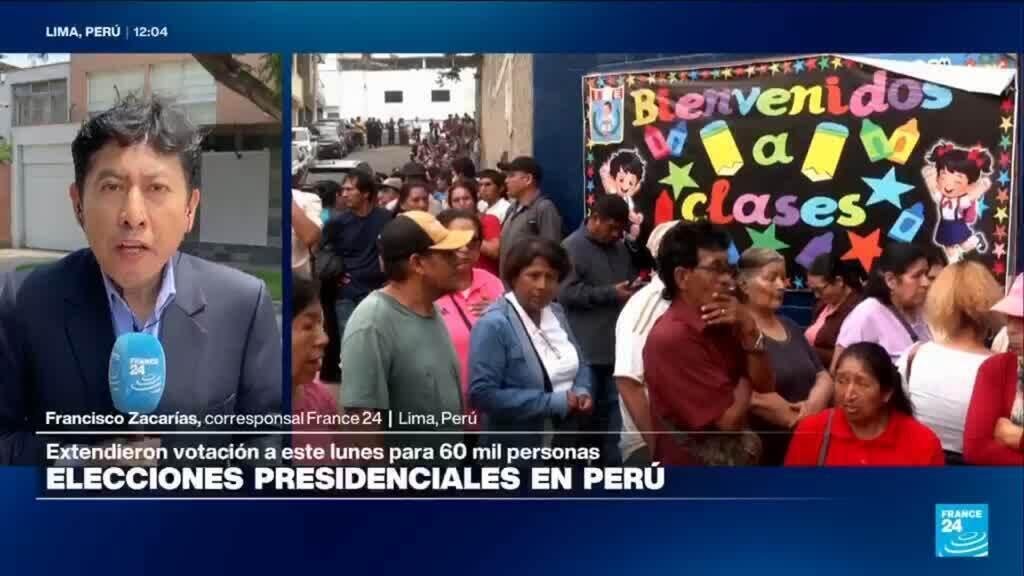 Informe desde Lima: se repiten los retrasos en la extensión de la jornada electoral en Perú