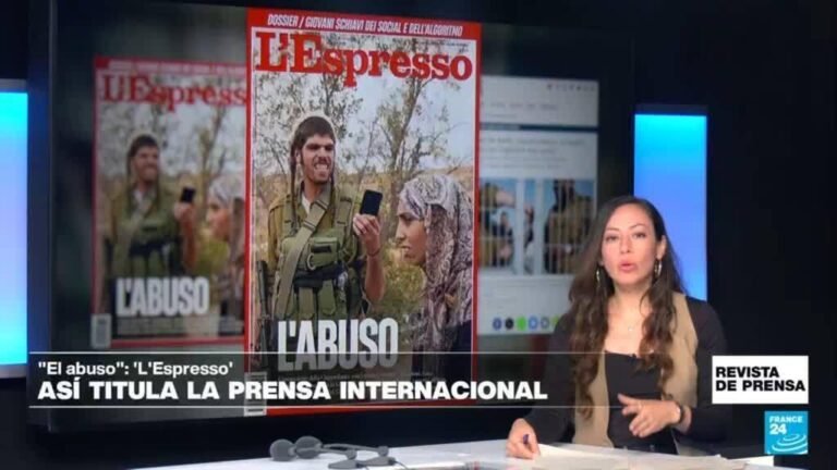 "El abuso": 'L'Espresso', en referencia a las acciones de los colonos israelíes en Cisjordania