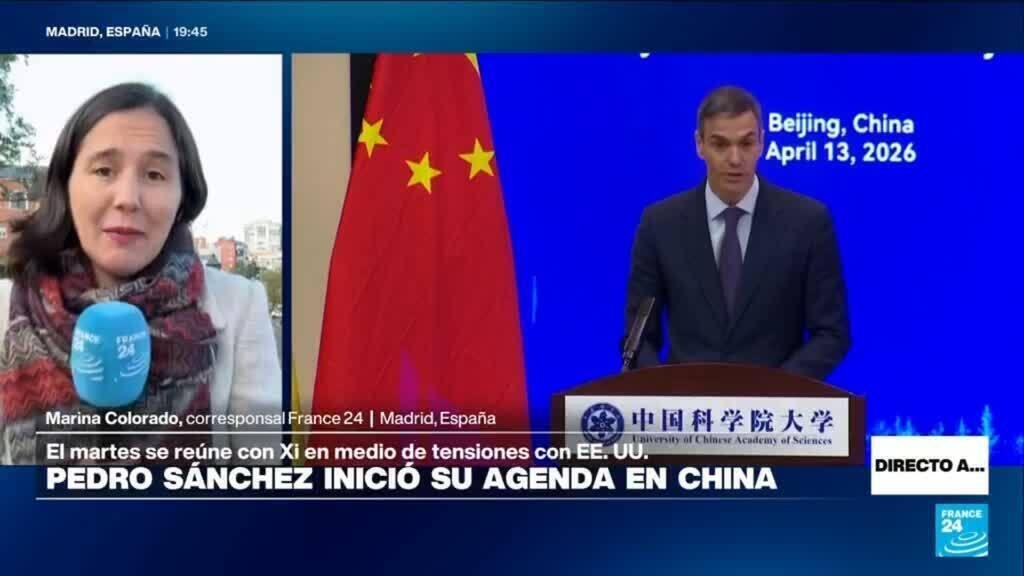 Directo a... Madrid y la visita de Pedro Sánchez a China en medio de tensiones con EE. UU.