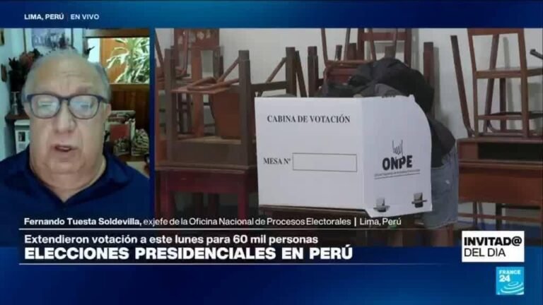 La jornada electoral en Perú se alarga por falta de material: ¿qué pasó?
