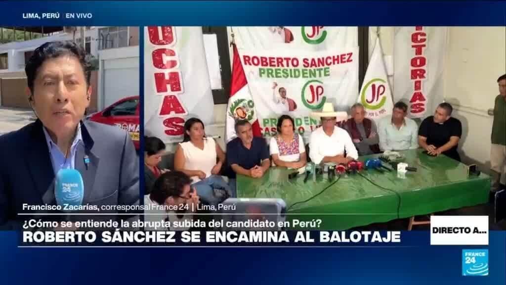 Directo a... Lima y el ascenso de Sánchez al segundo lugar en el conteo de las elecciones de Perú