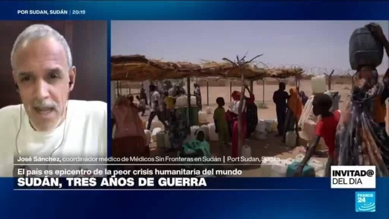José Sánchez: "Sudán está viviendo la peor crisis humanitaria del mundo tras tres años de guerra"