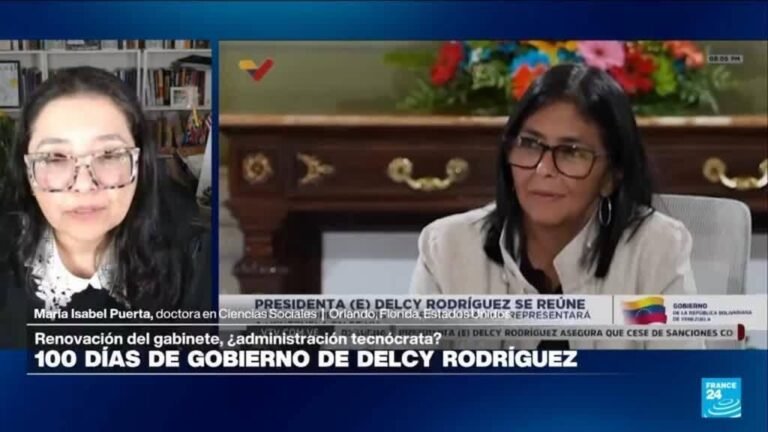 María Isabel Puerta: "Delcy Rodríguez quiere permanecer en el poder"