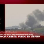 Informe desde Beirut: anuncio de alto el fuego de Trump genera esperanza e incertidumbre en Líbano