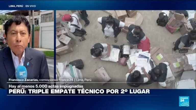 Informe desde Lima: resultado definitivo de las elecciones en Perú tardaría días o semanas