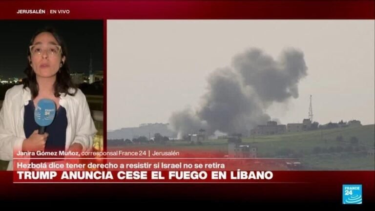 Informe desde Jerusalén: Trump anuncia cese el fuego entre Israel y Hezbolá