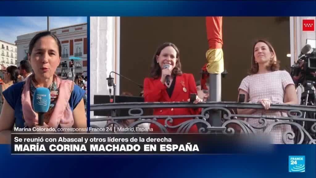 Informe desde Madrid: María Corina Machado llega a España y se reúne con líderes de derecha
