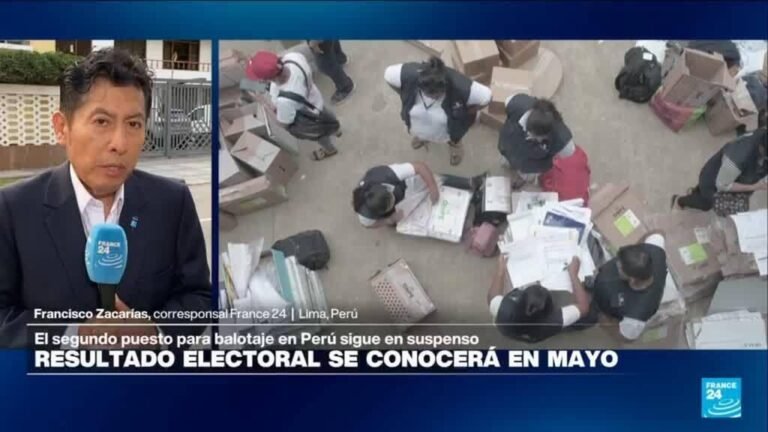 Informe desde Lima: resultados de las elecciones se conocerán en mayo