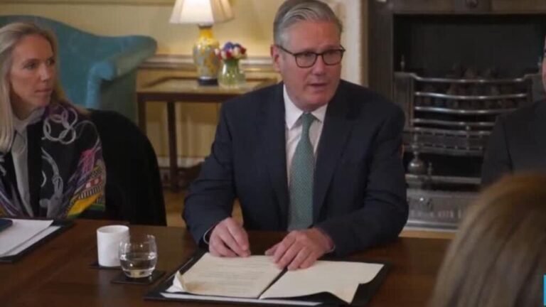 Starmer comparece ante el Parlamento británico por designación de Mandelson