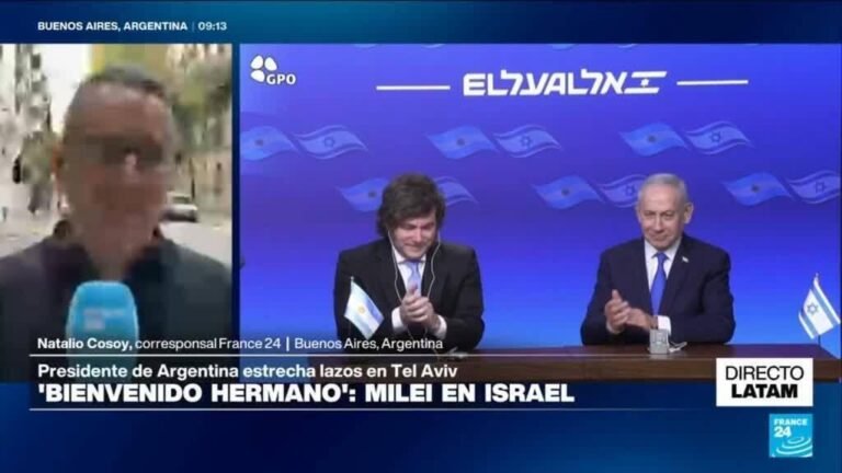 Directo Latam y el tercer viaje de Javier Milei a Israel