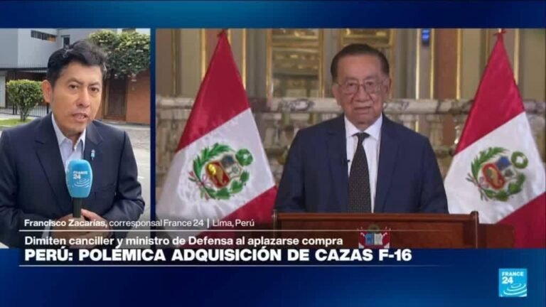 Nueva polémica en Perú por millonaria adquisición de cazas F-16